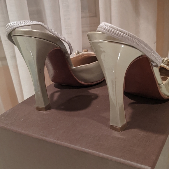 Louis Vuitton vernis dice slingback heel - Picture 2 of 9